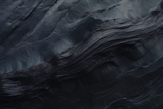 Black rock texture