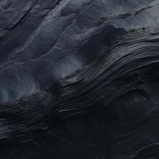 Black rock texture